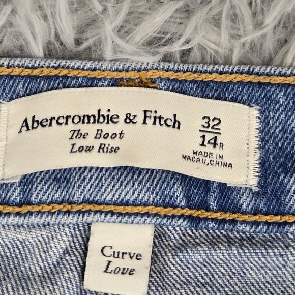Abercrombie & Fitch Light Blue Boot Cut Jeans - Picture 10 of 15